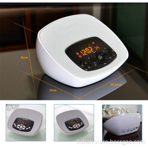 Double alarm clocks Bluetooth speaker with LED screen display